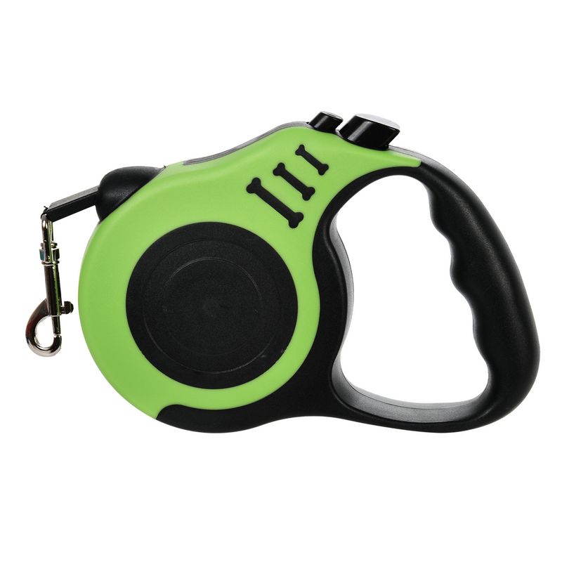 Guinzaglio per cani da 3 m e 5 m, per cani di piccola e media taglia, con corda di trazione automatica retrattile in nylon resistente per cuccioli, Chihuahua, articoli per animali domestici_voghion.com