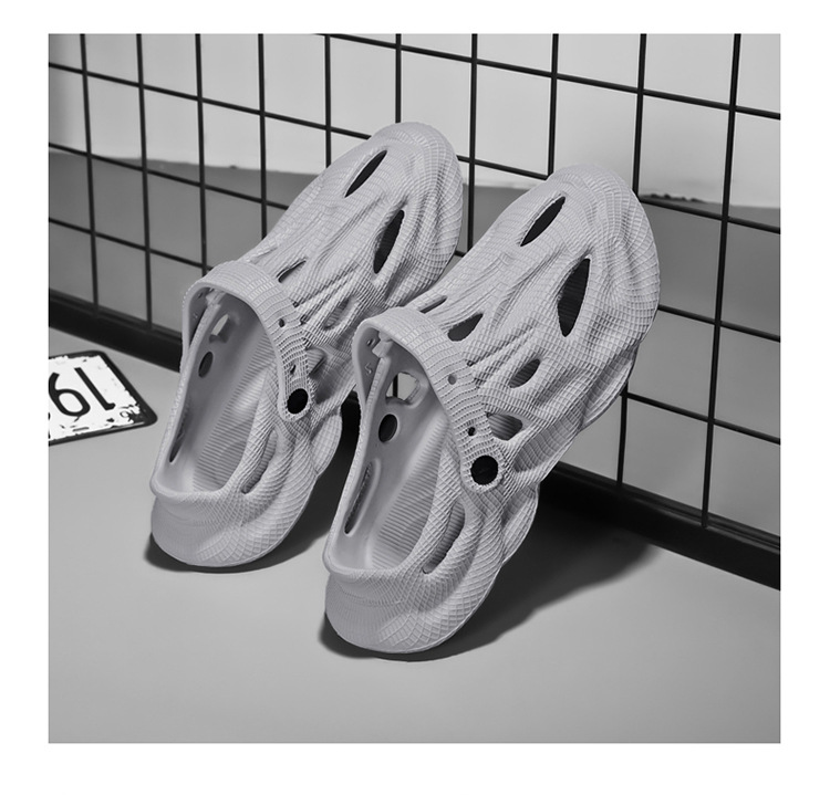 Sommer-Clogs für Herren – weich gepolsterte, wasserdichte Sandalen für Strand und Spaziergänge im Freien_voghion.com