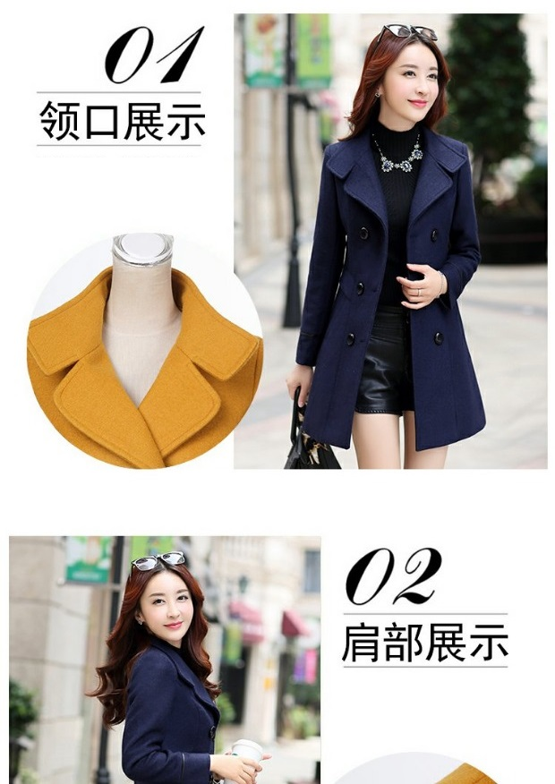 Women Wool Coats Spring Korean Slim Woolen Outwear 2023 New Double Breasted Wool Coat Overcoat Autumn Plus Size Womens_voghion.com