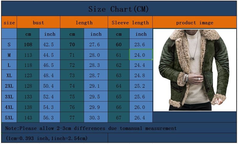 Winter New Arrival Men's Faux Fur-Lined Jacket Thickened Faux Shearling Print Jacket_voghion.com