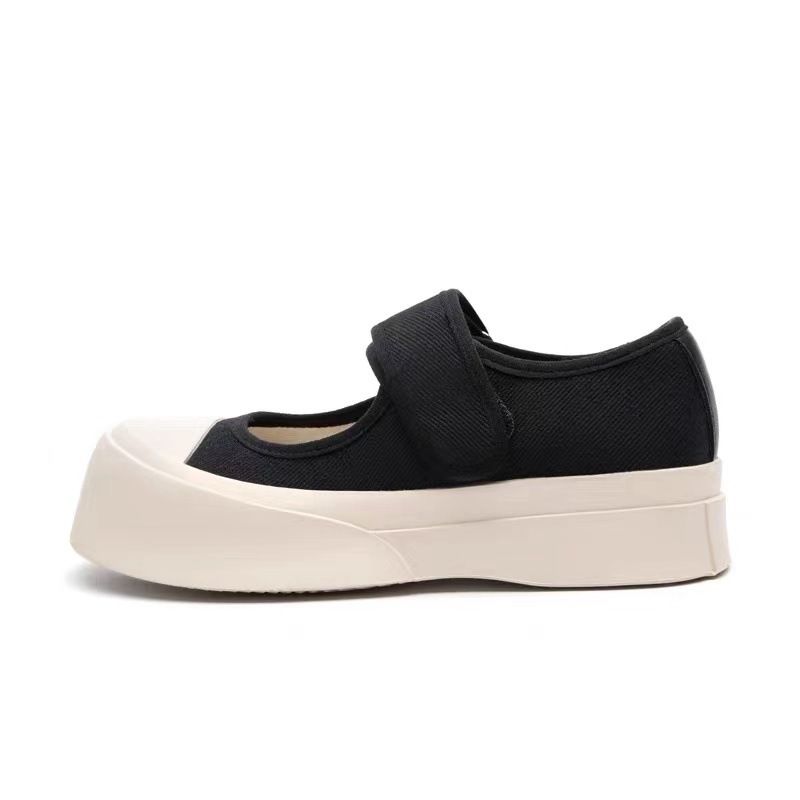 Scarpe da donna con suola spessa, stile 25ss Mary Jane French Star, nuove di zecca, stile Zhao Lusi, con alluce grande, brutte e carine_voghion.com