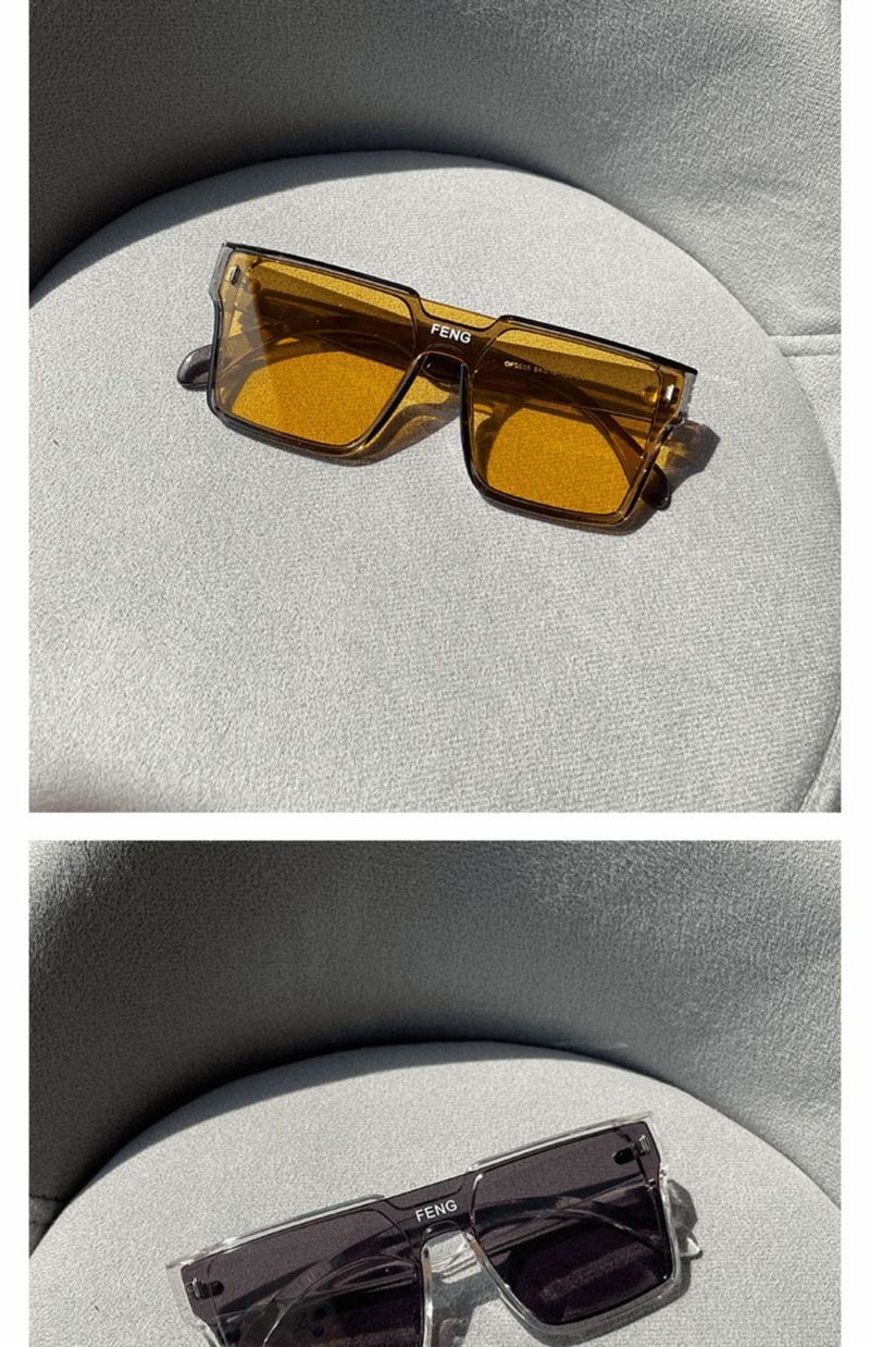 INS Style Uomo Trendy And Cool All-in-One, Nuovi occhiali da sole 2022, Donna Internet Famous Anti UV Luce forte Guida_voghion.com
