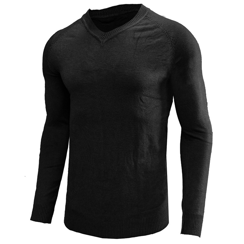Abbigliamento uomo Maglieria uomo Autunno/Inverno manica lunga scollo a V_voghion.com