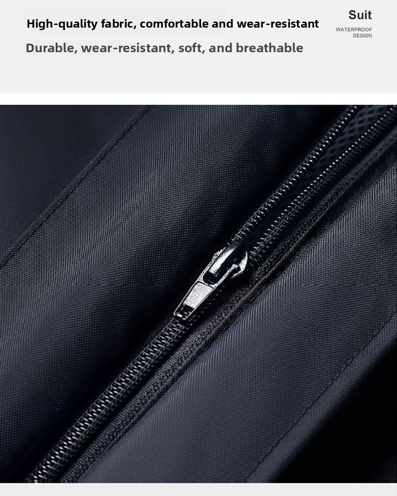 Motorrad-Regenmantel-Set für Herren, Ganzkörperschutz, wasserdicht, strapazierfähig, Regenbekleidung für Erwachsene_voghion.com