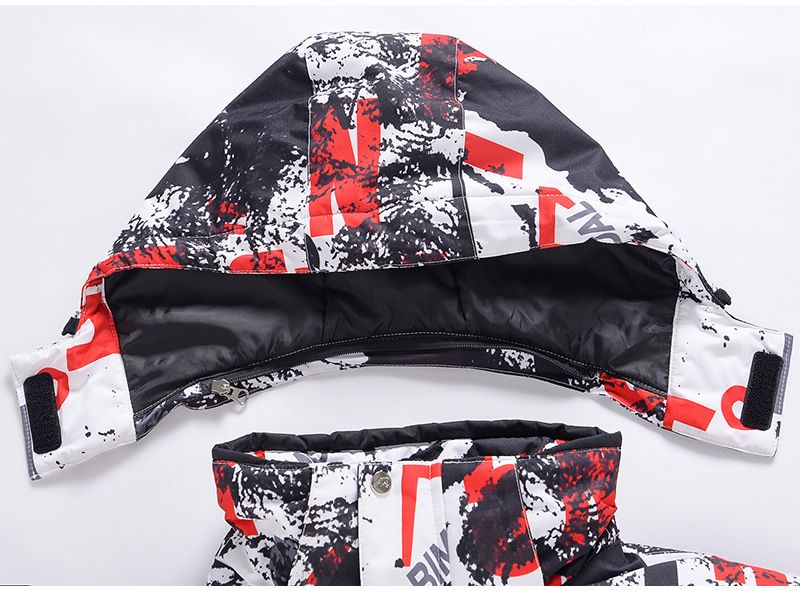 Neu Herrenanzug Winter Outdoor Winddicht Wasserabweisend Warm Verdickt Snowboard Schnee Ski Jacke_voghion.com
