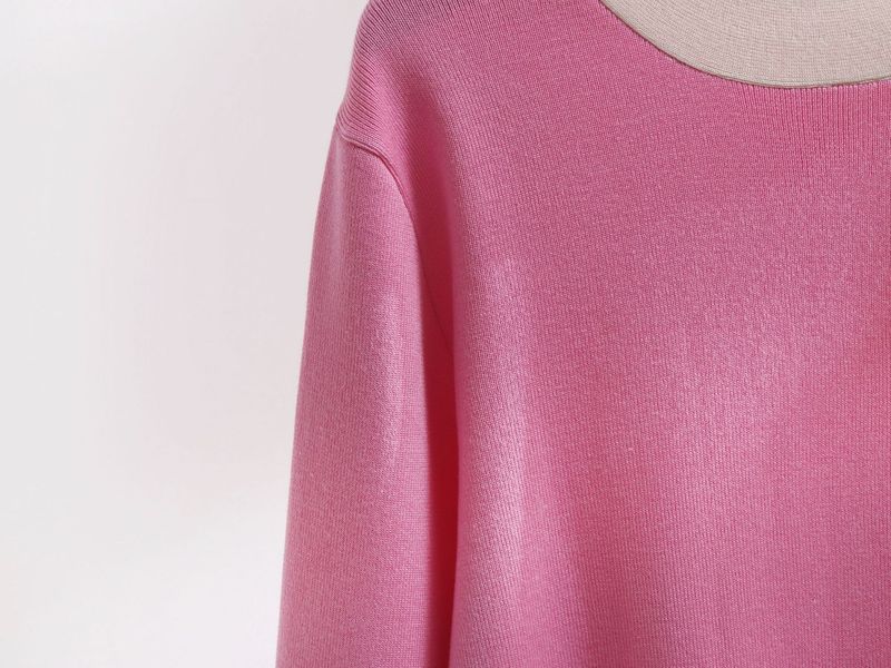 Women's Clothing Large Size Suits Two Piece Suits High End Loose Knit Sweaters Leg Pants_voghion.com