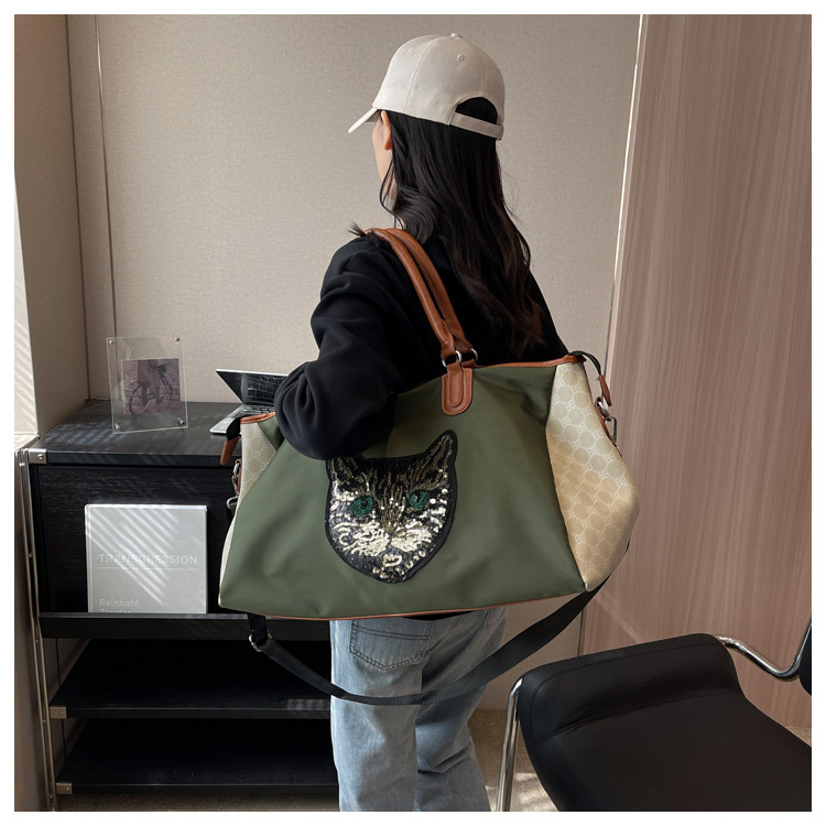 Modische vielseitige Handtasche, Geschäftsreisetasche, tragbare Fiestasche für Männer und Frauen, trendy_voghion.com