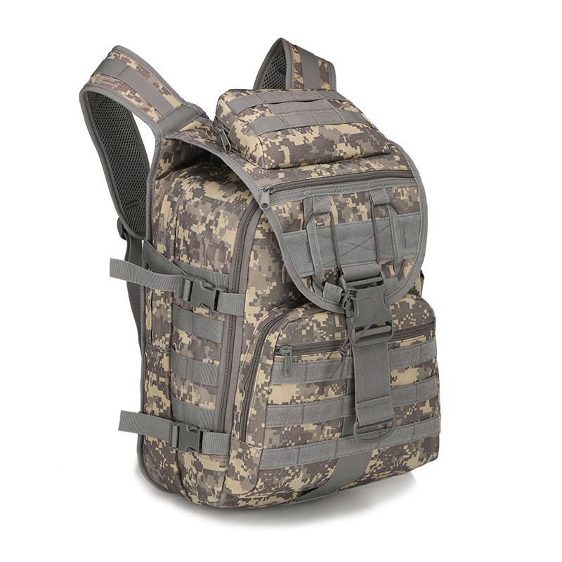 Mochila táctica para exteriores para mujer, impermeable, para montañismo, senderismo, camuflaje, X7 Swordfish, resistente al desgaste_voghion.com