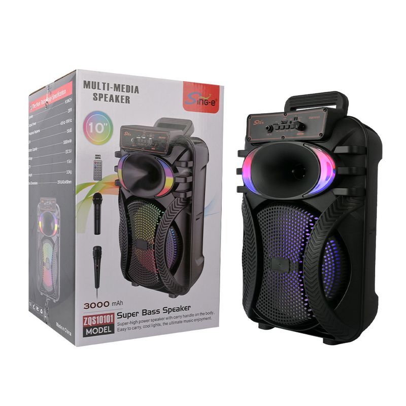 ZQS10101 Square Dance Audio kültéri nagy teljesítményű összekötőrúd hangszóró vezeték nélküli Bluetooth nagy hangerővel karaoke_voghion.com