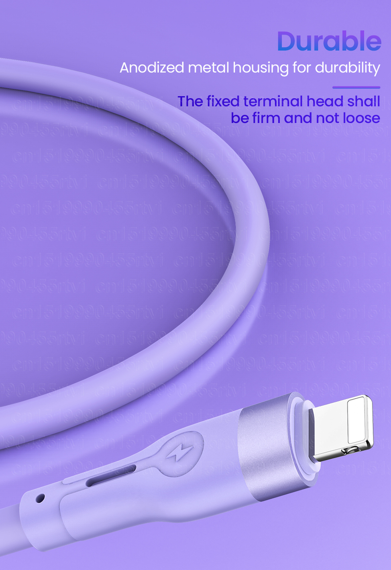 USB PD30W C Fast Charging Cable for iPhone 14 13 12 Pro Max Liquid Silicone Mobile Phone Origin Charger Cable      harging able   _voghion.com