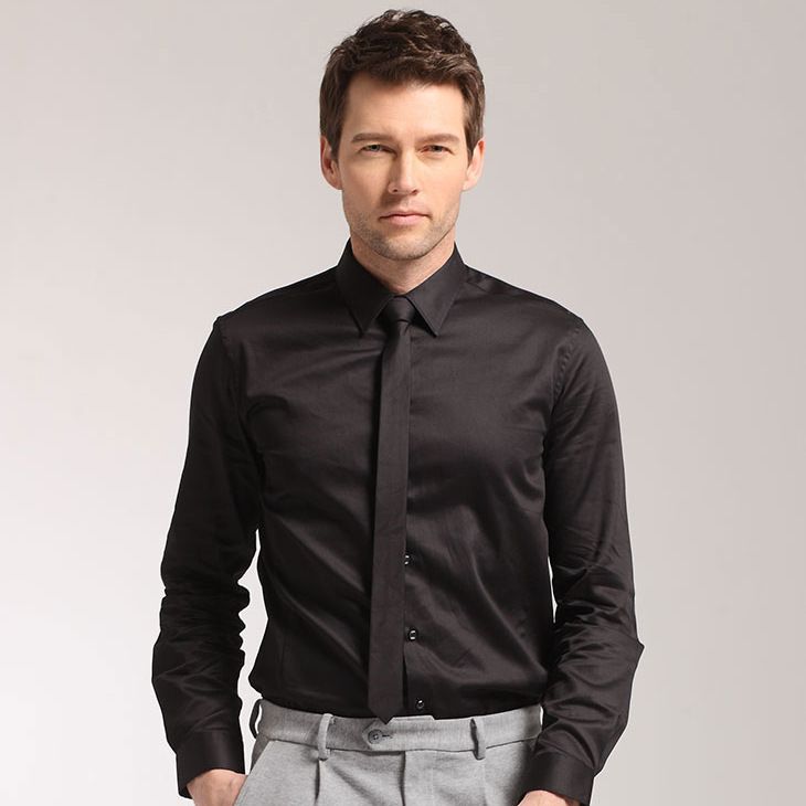 New Men's 5cm Solid Color Narrow Hand-tied For Men Business Casual Group Tie Custom Wholesale_voghion.com