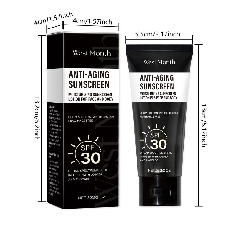 West&Month Face And Body Protection Cream Gently Nourishes, Protects And Insulates Skin, Refreshing And Hydrating_voghion.com