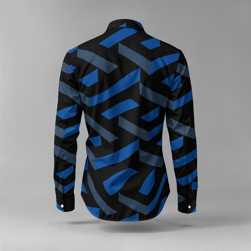 Camicia da uomo semplice, modello monopetto, con risvolto, nuova moda quotidiana, casual, comoda e ampia, da lavoro_voghion.com