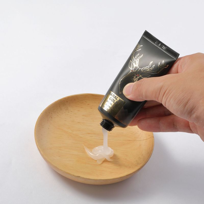 QTTOMARAL GEL Enhanced Edition Golden Deer Head Gel per massaggio delle parti intime maschili, crema riparatrice_voghion.com