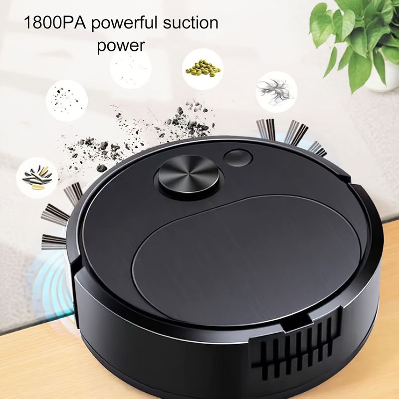 3-in-1 Robot Vacuum Cleaner Sweeping Vacuuming Mopping Ultra-thin Silent For Hard Floors Wooden Floors Perfect Mothers Day Gift_voghion.com