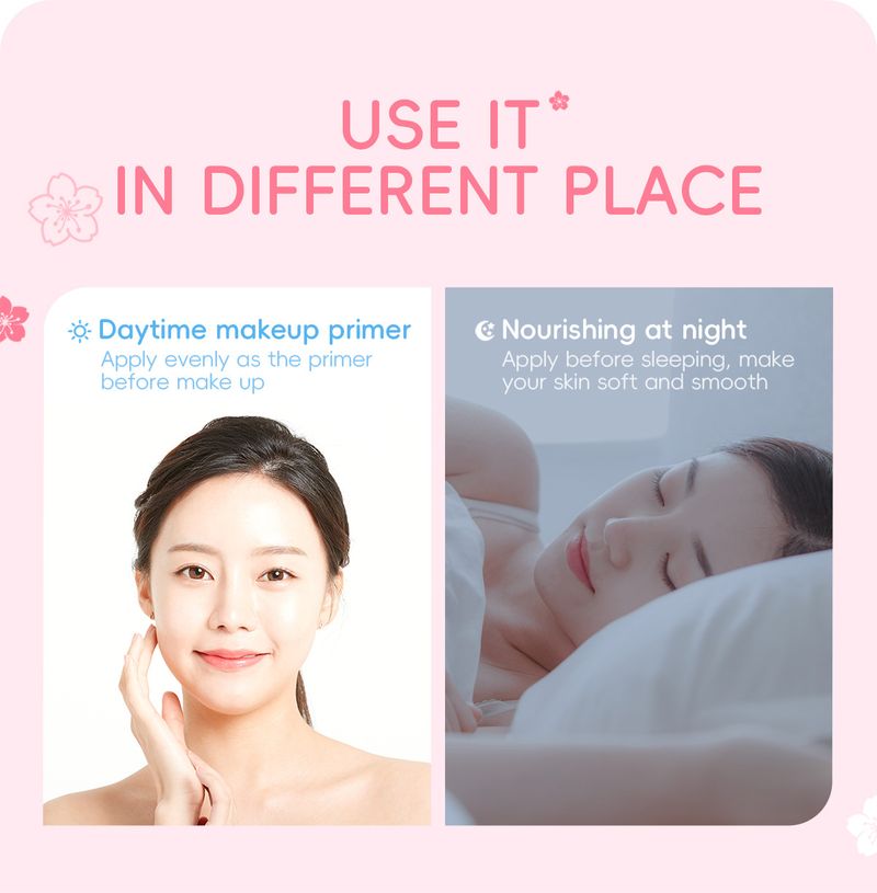 LAIKOU Japanese Sakura Moisturizing Essence Cream 30g Hydrating Care Face Moisturizer Cream_voghion.com
