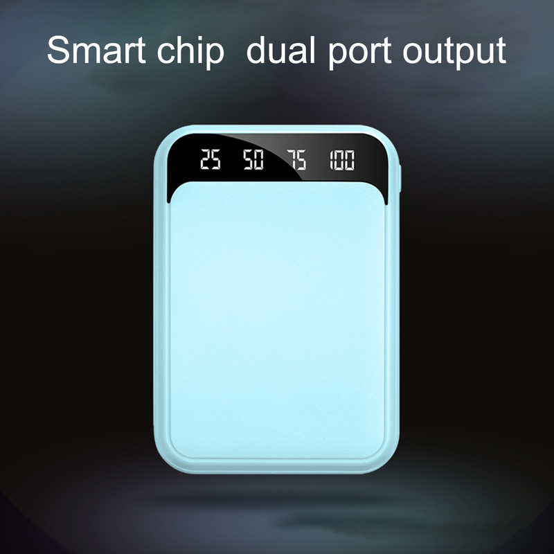 Kunjiuyou 10000mAh Fast Charging External Battery Power Bank Portable Powerbank for Smartphone-Black_voghion.com