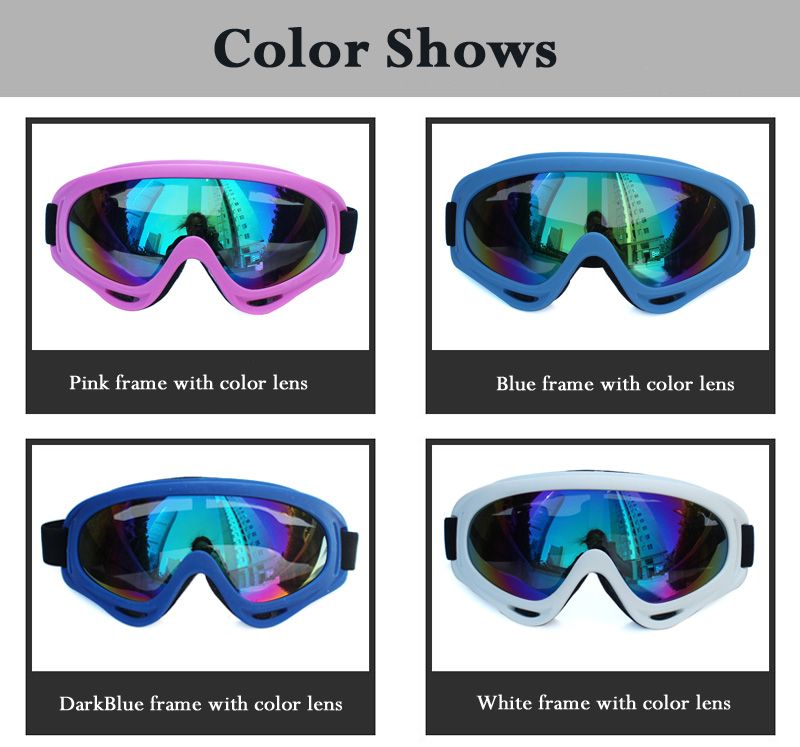 Çocuklar için Profesyonel Kış Kayak Gözlüğü, Kayak Snowboard Gözlüğü, Güneş Gözlüğü, Gözlük, Anti-UV400 Spor Ekipmanları, Çocuklar, Erkekler, Kadınlar_voghion.com