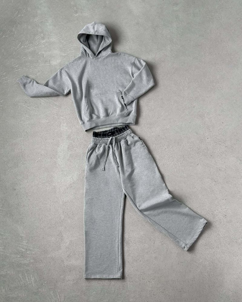 Herren Vintage Streetwear Hip Hop Doppelbund Freizeithose - Lockere Passform, bequem und stylisch für urbane Mode (Rot, Blau)_voghion.com