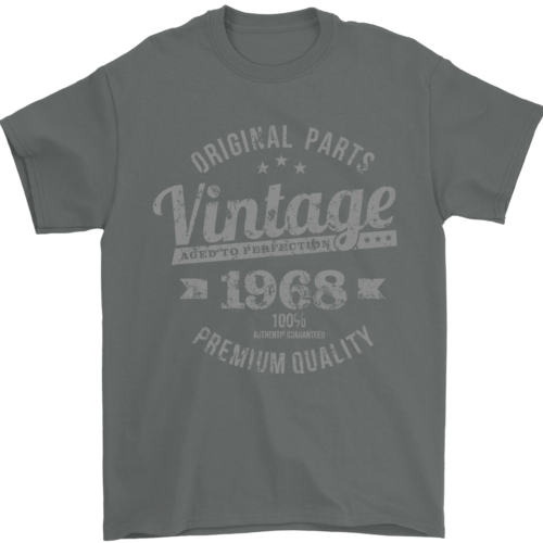 Pánské tričko Vintage Year 56th Birthday 1968, 100% bavlna_voghion.com