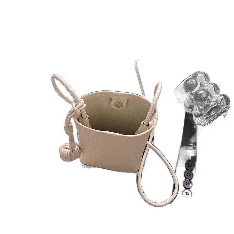 Borsa a tracolla piccola super popolare per l'estate per le donne, nuova mini borsa da passeggio verde con texture a nido d'ape per telefono_voghion.com