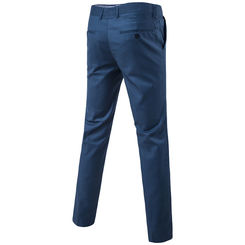 Business casual suit three-piece groomsman wedding one-button suit S-6XL_voghion.com