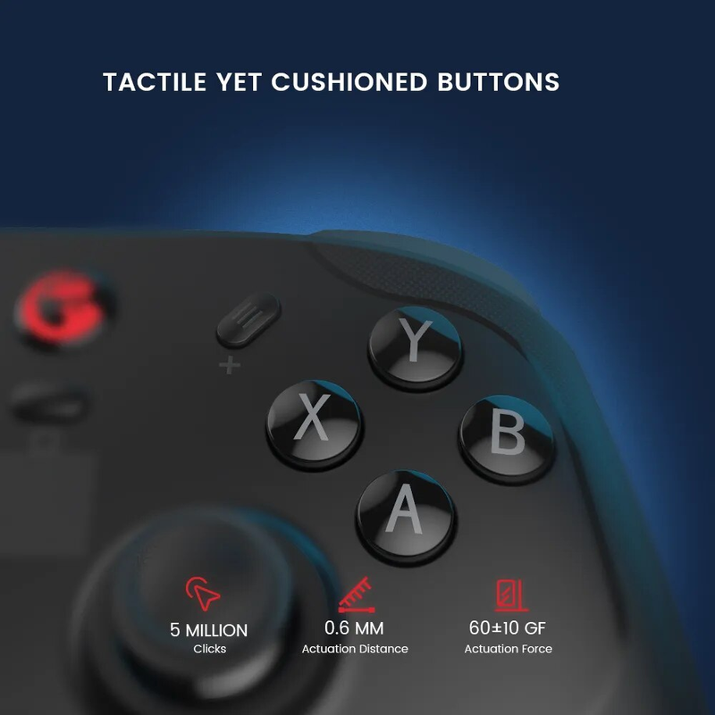 GameSir T4 yclone Pro Kablosuz Denetleyici Bluetooth Gamepad Hall Etkisi ile Nintendo Switch iPhone Android Telefon için_voghion.com