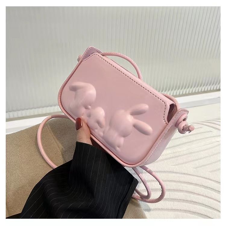 2024 New Rabbit Maca Feeling Bag, Unique Design, Dragon Cute Crossbody Mini Square Bag Trend_voghion.com