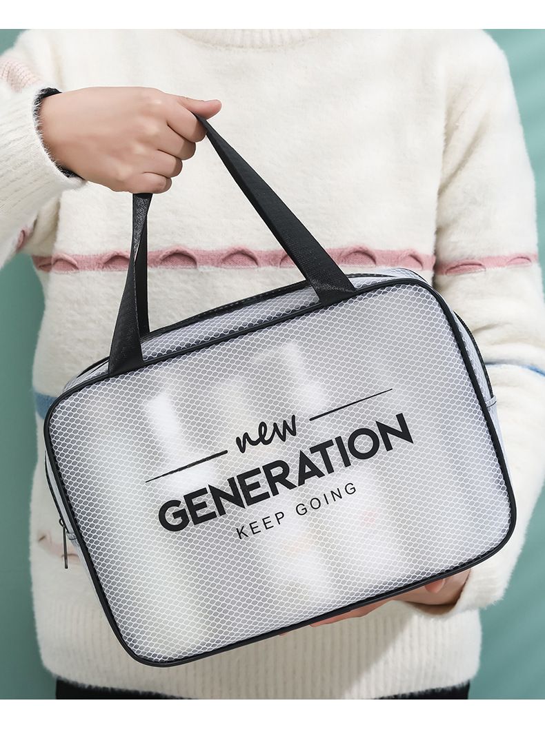 Bolsa de cosméticos de gran capacidad, bolsa de almacenamiento, bolsa de viaje portátil con separación seca y húmeda, bolsa de aseo para cosméticos._voghion.com