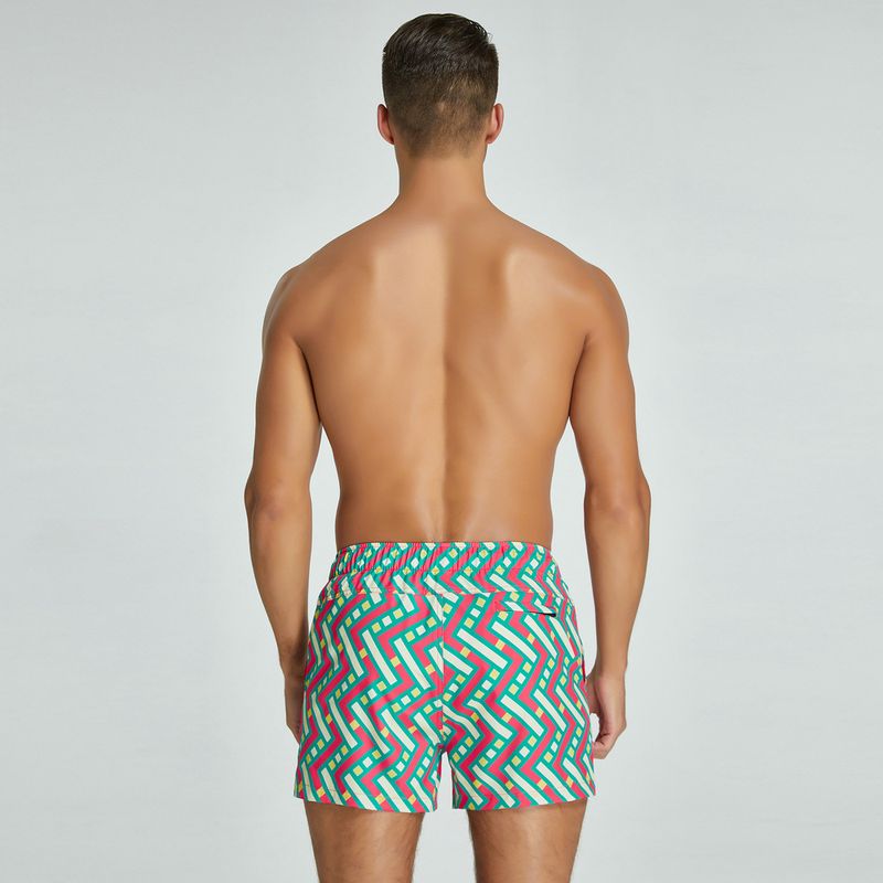 Herren-Strandshorts – Trendy, farbenfrohe Badehose, leichtes, schnelltrocknendes Polyester, lässige Sommershorts zum Schwimmen, für den Urlaub und Streetwear (M-XXL)_voghion.com