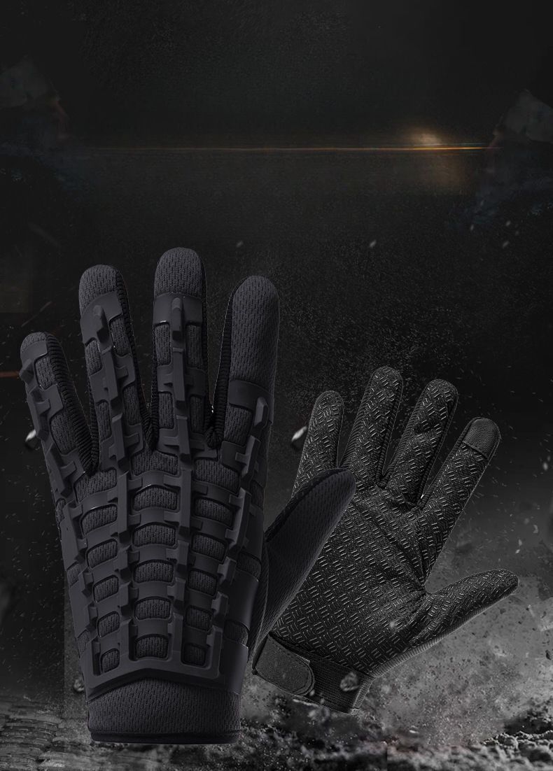 Outdoor-Sportarten Taktische Handschuhe Motorradfahren Klettern Schutz Spezialkräfte Bergsteigen Training Rutschfest_voghion.com