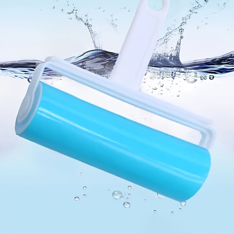 Extra-Large Washable Reusable Lint Roller, No Battery Required, For Efficient Pet Hair & Dust Removal On Bedroom, Clothing, Bedding, And Furniture_voghion.com