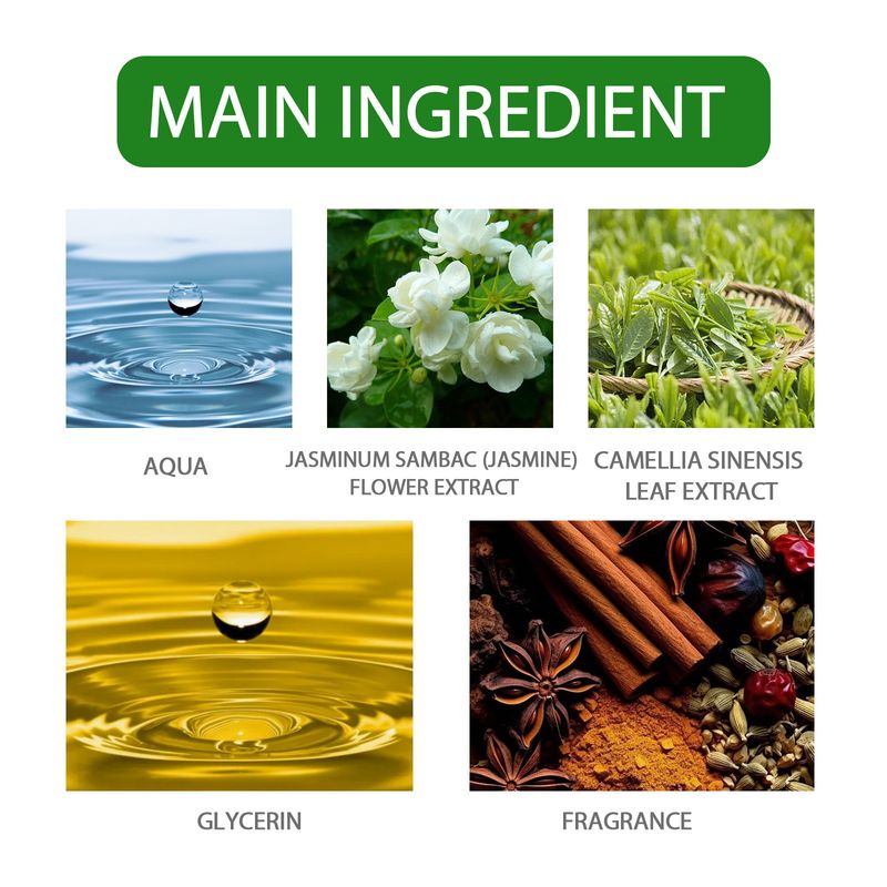 White tea, jasmine, elegant skirt, perfume, fresh lasting fragrance, natural and mild fragrance 2024 popular_voghion.com