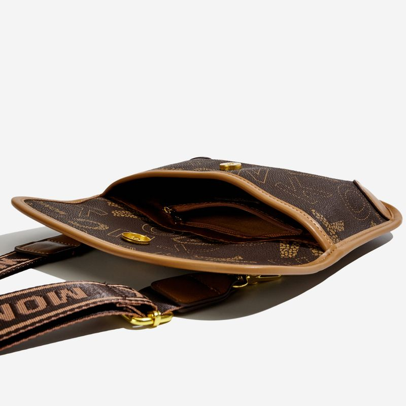 2023 Nuova borsa a tracolla obliqua a spalla singola con tracolla larga in stile occidentale stampata a colori retrò_voghion.com