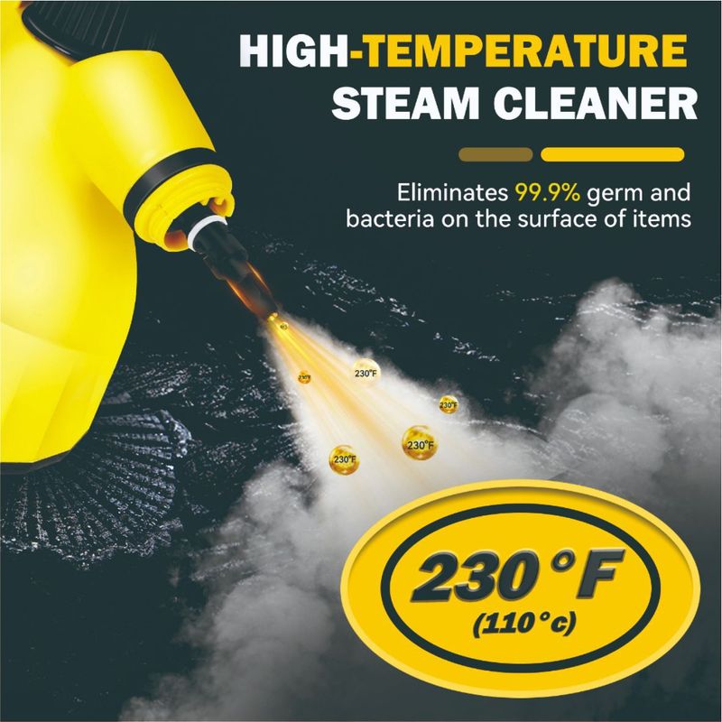Máquina portátil de alta temperatura, gerador de vapor multifuncional, vapor de óleo de cozinha e carro, máquina de limpeza doméstica_voghion.com