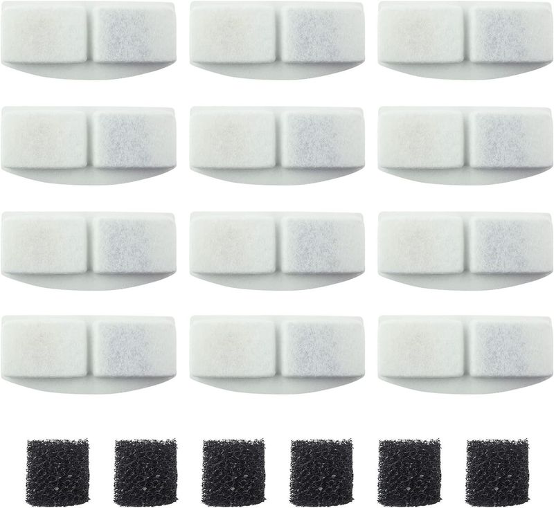 Hot Selling Pet Cartridge Cat Dispenser Cotton Coconut Shell Activated Carbon Water Feeder Filter Sheet_voghion.com