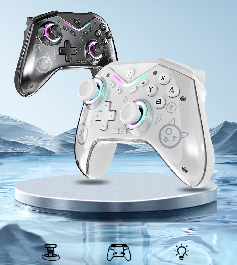 Switch2 Game Hall Trigger Joystick Computer Android PC Wireless Bluetooth Controller Steam_voghion.com