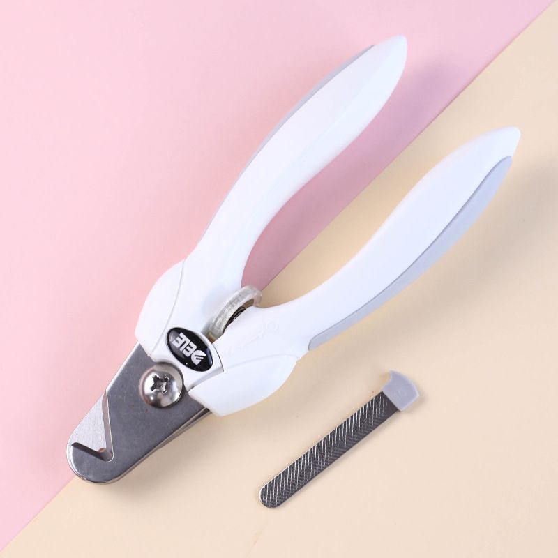 Dele Pet Clippers Verstellbarer Cutter für Katzen Teddy Mittlere und große Hunde Nagelknipser mit Feile_voghion.com