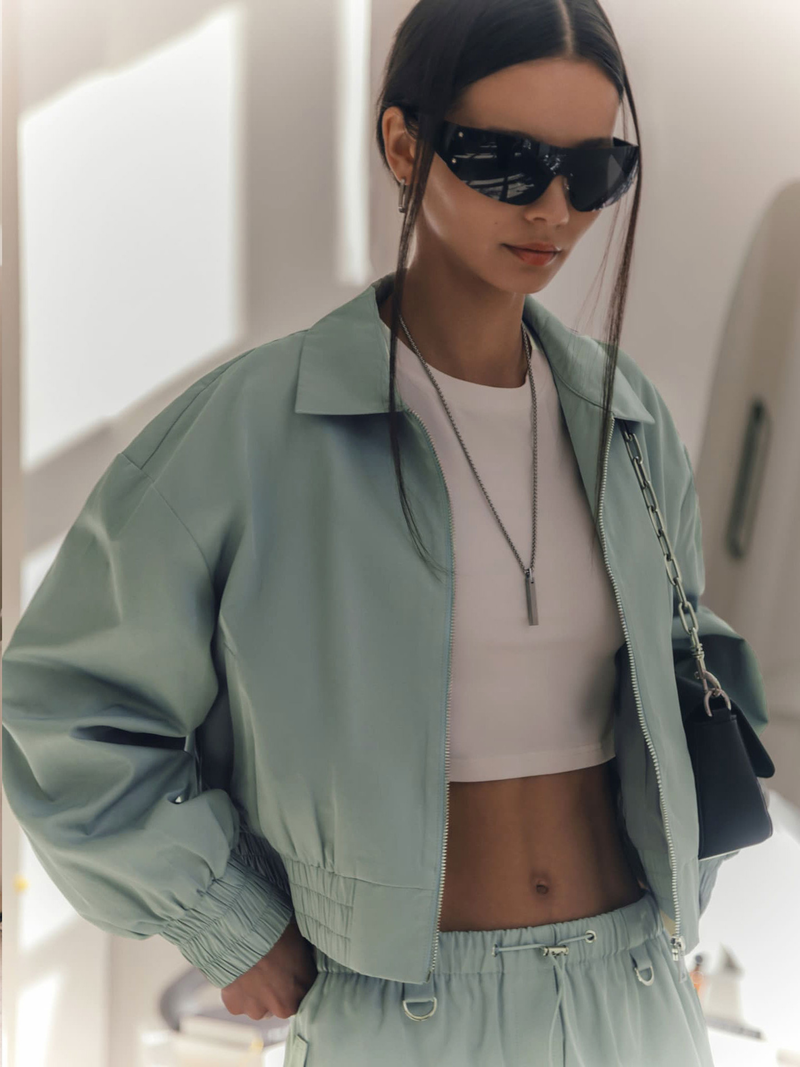 Cross-Border Short Jacket Coat European And American 2025 Autumn Winter Street Trend Personality Lapel Top Slim Fit_voghion.com