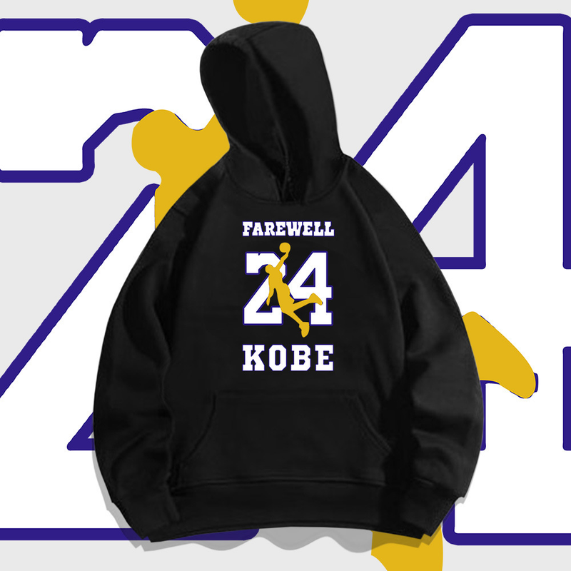 Y Lakers Kobe 24 Basketball Hoodie Autumn Cotton Loose Versatile Unisex Top_voghion.com