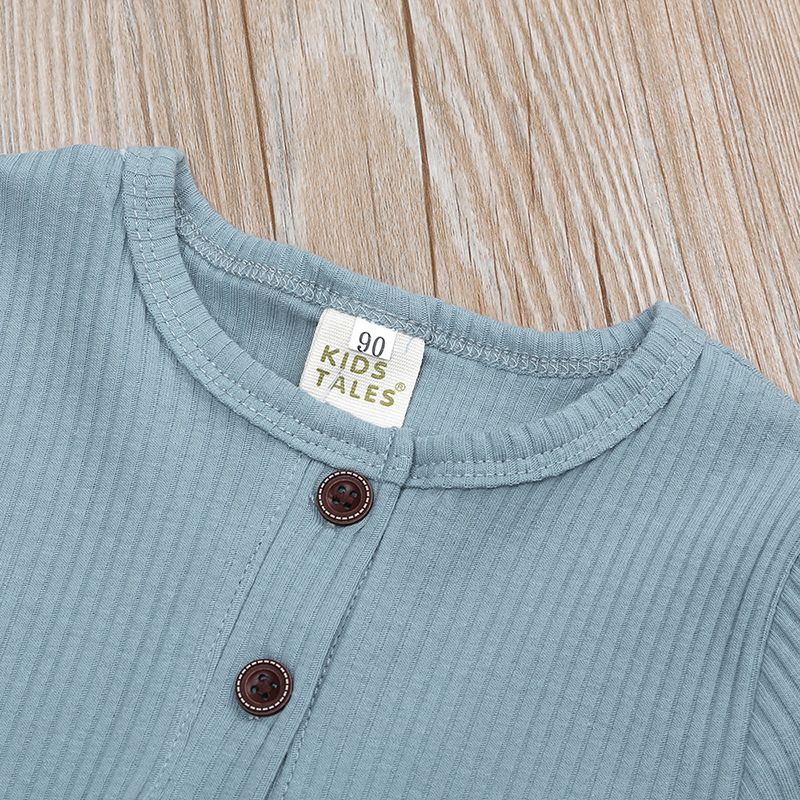 Kids Tales Soft Cotton Baby Bodysuit Long Sleeve Romper For Boys & Girls (1-3 Years, Unisex Neutral Colors Snap Closure, Comfortable Playwear_voghion.com