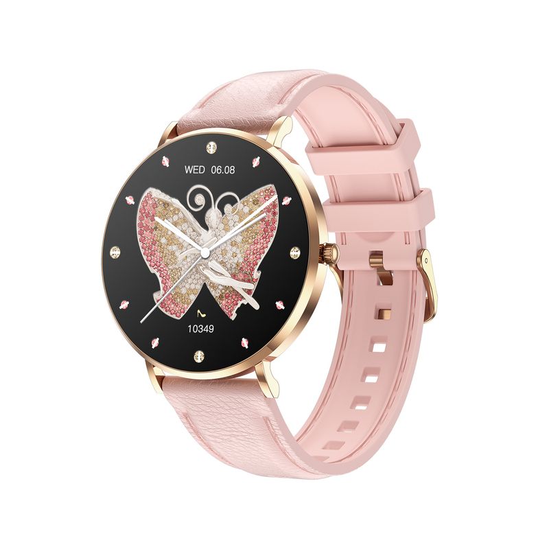 Nuovo smartwatch T8pro ultrasottile con chiamata Bluetooth, schermo 1.36AMOLED, sempre attivo, frequenza cardiaca, pressione sanguigna, donna_voghion.com