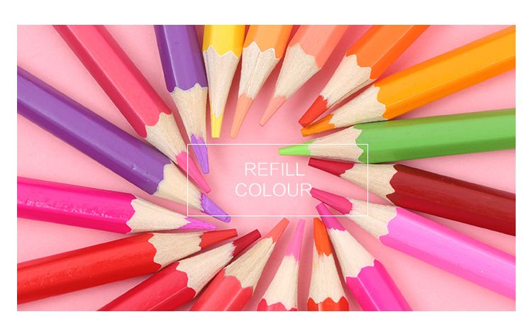 Estojo dobrável para lápis de cor com 50 cores – Suporte de madeira premium para artistas e estudantes – Organizador portátil para lápis de cor (50 cores incluídas)_voghion.com
