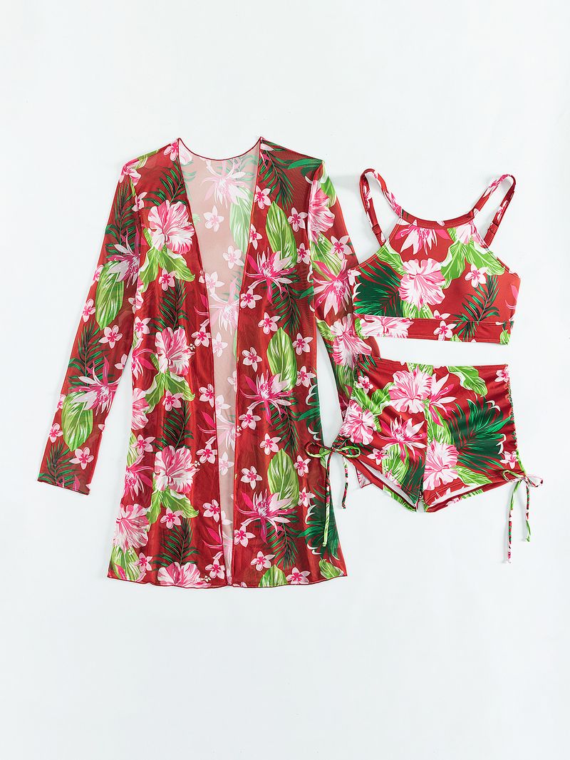 Dameskleding Badpak Driedelig damesboxershort met print_voghion.com