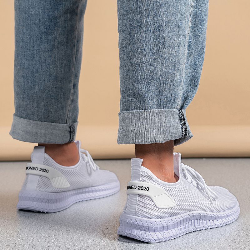 Baskets pour hommes, nouvelle collection été 2025, grande taille, respirantes, légères, tendance, polyvalentes, taille 45_voghion.com