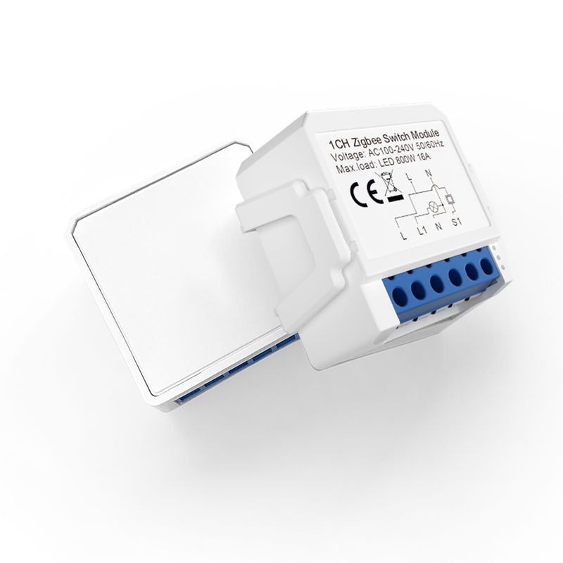 AVATTO Zigbee Tuya 1/2/3/4 Gang Mini Smart Switch Modulo interruttori della luce fai da te Controllo bidirezionale Funziona con Alexa Alice_voghion.com