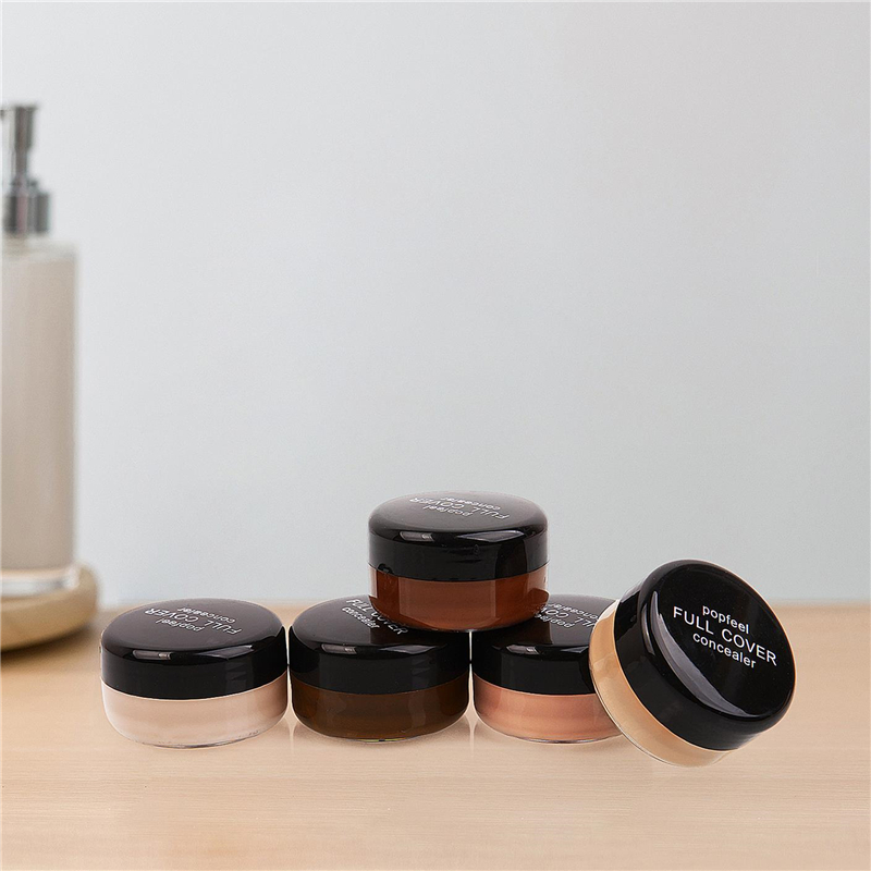 Concealer Foundation Cream Makeup Base Professional Full Coverage Freckles Cover Acne Spots and Dark Circles Facial Makeup_voghion.com