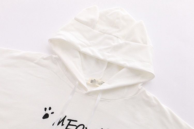 hot selling T-shirts Women Patchwork Loose Haruku All-match Short Sleeve Hooded Summer Cute Korean Version Stylish Student Tops_voghion.com