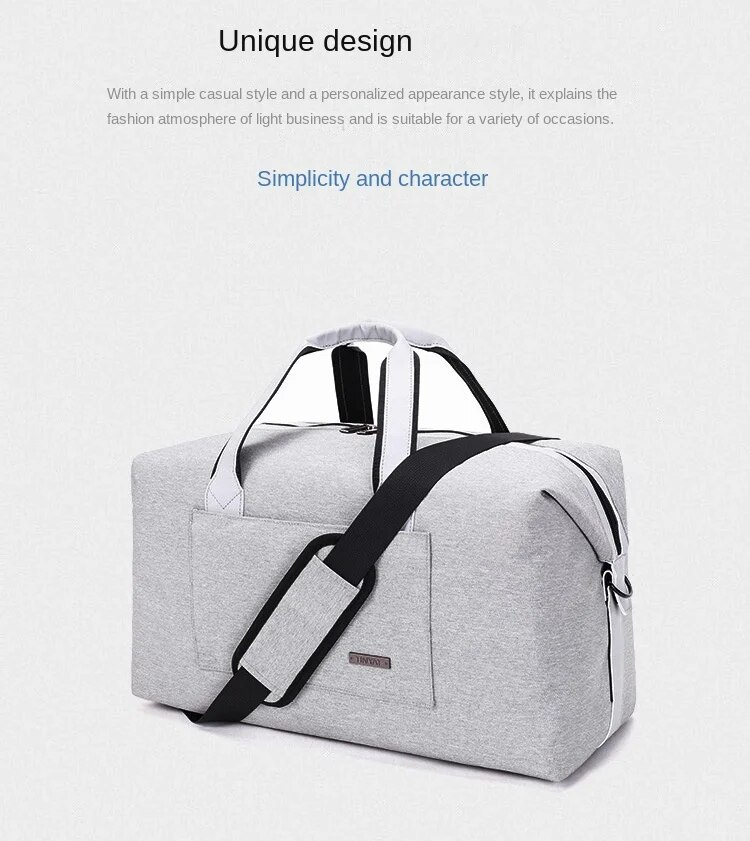 Borsa da viaggio da uomo Borsa da viaggio di grande capacità di nuova moda Borsa da viaggio per computer Borsa a tracolla portatile_voghion.com