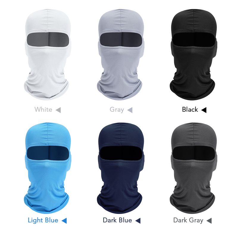 Sommar Män Balaclava Helmask Cykelkepsar Motorcykel Huvudsjal Bandana Nackdamask Andas Anti-UV Biker_voghion.com
